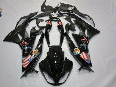 Merica 2009-2012 Kawasaki ZX6R Motorcycle Fairings