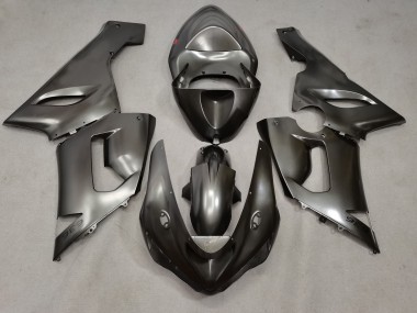 Metal Silver 2005-2006 Kawasaki ZX6R Motorcycle Fairings