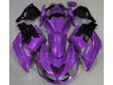 Mood Purple 2012-2019 Kawasaki ZX14R Motorcycle Fairings