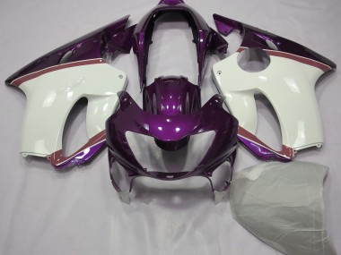 Mood Purple and Grapefruit 1999-2000 Honda CBR600 F4 Motorcycle Fairings