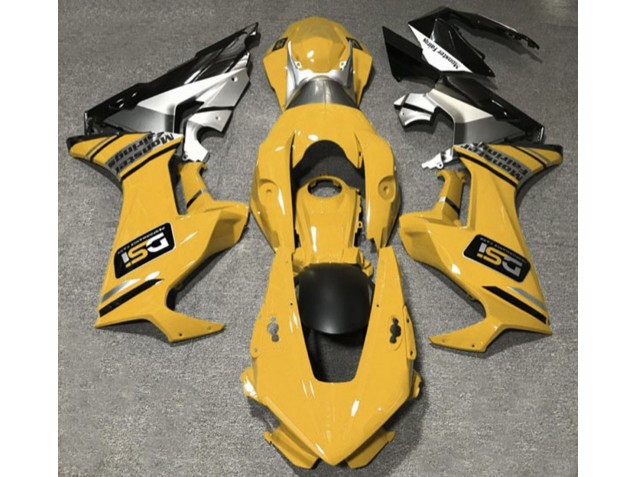 Mustard Yellow DSI 2017-2019 Honda CBR1000RR Motorcycle Fairings