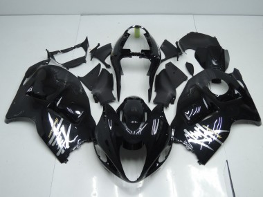 No.2 Black 1997-2007 Suzuki GSXR 1300 Motorcycle Fairings