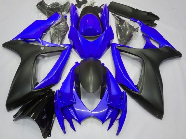 Ocean Blue 2006-2007 Suzuki GSXR 600-750 Motorcycle Fairings