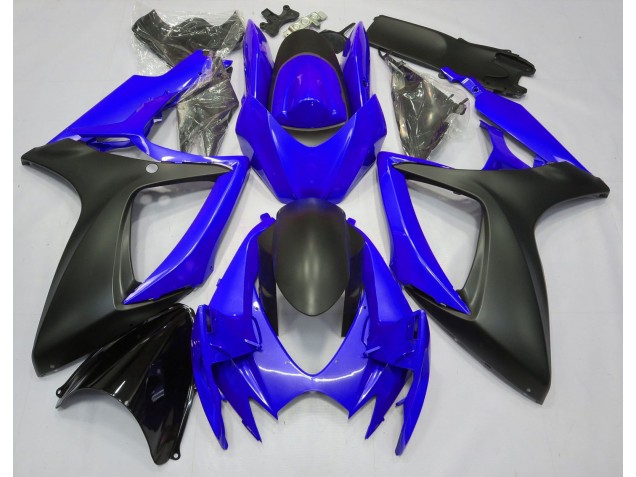 Ocean Blue 2006-2007 Suzuki GSXR 600-750 Motorcycle Fairings