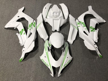 Pearl Green White Kawi 2016-2019 Kawasaki ZX10R Motorcycle Fairings