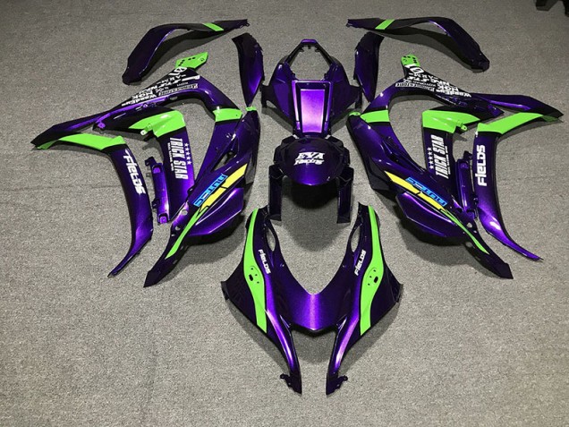 Pearl Purple Trickstar 2016-2019 Kawasaki ZX10R Motorcycle Fairings