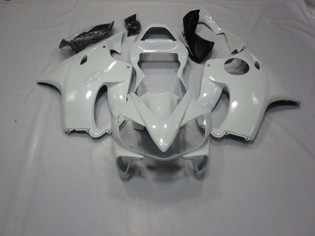 Pearl White 2001-2003 Honda CBR600 F4i Motorcycle Fairings