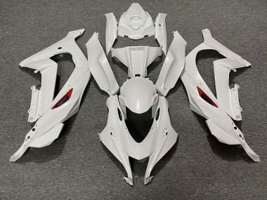 Pearl White Red Trim 2016-2019 Kawasaki ZX10R Motorcycle Fairings