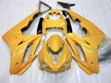 Pearl Yellow 2006-2008 Triumph Daytona 675 Motorcycle Fairings