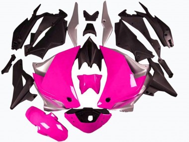 Pink and Silver 2011-2013 Honda CBR250RR Motorcycle Fairings