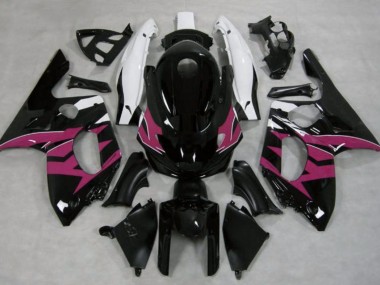 Pink Black and White 1998-2007 Yamaha YZF600 Motorcycle Fairings