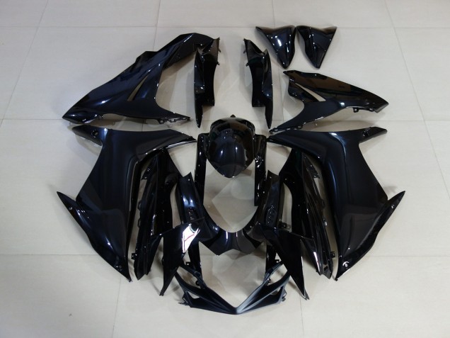 Plain Gloss Black 2011-2020 Suzuki GSXR 600-750 Motorcycle Fairings