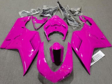 Plain Gloss Pink 2007-2012 Ducati 848 1098 1198 Motorcycle Fairings