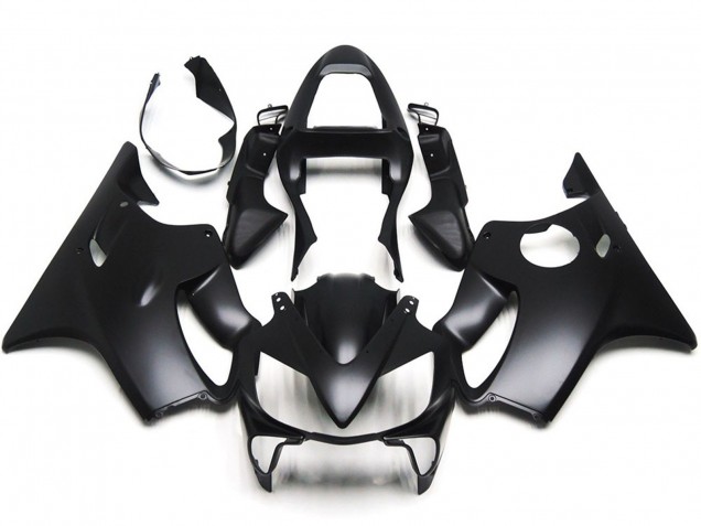 Plain Matte Black 2001-2003 Honda CBR600 F4i Motorcycle Fairings