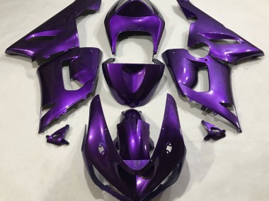 Purple 2005-2006 Kawasaki ZX6R Motorcycle Fairings