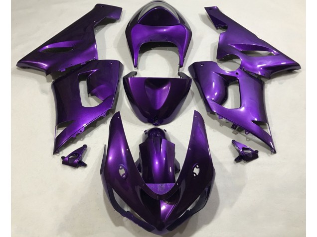 Purple 2005-2006 Kawasaki ZX6R Motorcycle Fairings