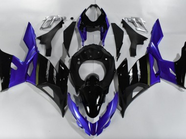 Purple and Black 2018-2020 Kawasaki Ninja 400 Motorcycle Fairings