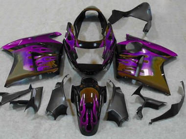 Purple Flame 1996-2007 Honda CBR1100XX Motorcycle Fairings