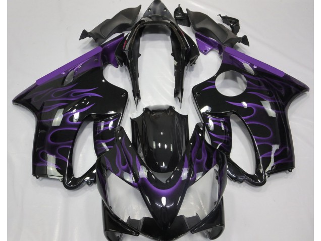 Purple Flame 2004-2007 Honda CBR600 F4i Motorcycle Fairings