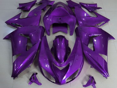 Purple Plain 2006-2007 Kawasaki ZX10R Motorcycle Fairings