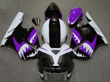 Purple Shark 2002-2005 Kawasaki ZX12R Motorcycle Fairings