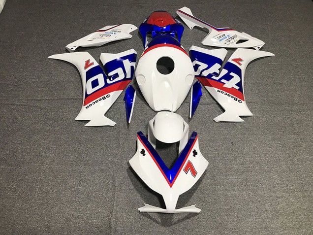 Racing Design White 2012-2016 Honda CBR1000RR Motorcycle Fairings