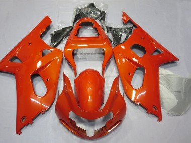 Red 2001-2003 Suzuki GSXR 600-750 Motorcycle Fairings