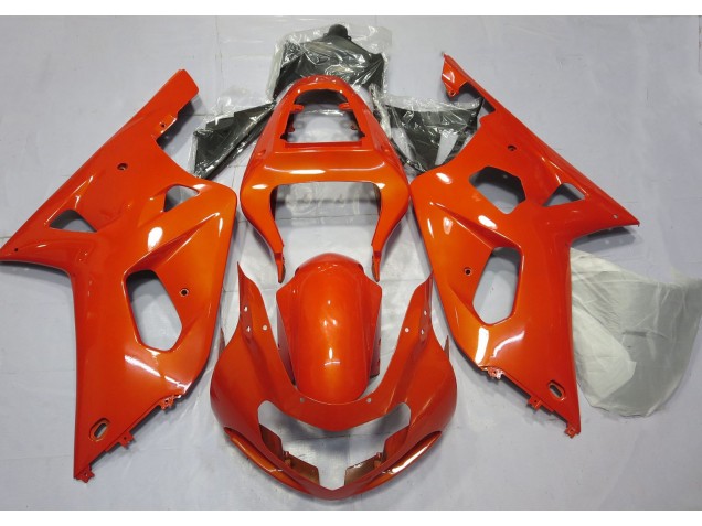 Red 2001-2003 Suzuki GSXR 600-750 Motorcycle Fairings