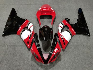 Red and Black 2000-2001 Yamaha R1 Motorcycle Fairings