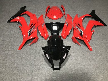 Red and Black 2011-2015 Kawasaki ZX10R Motorcycle Fairings