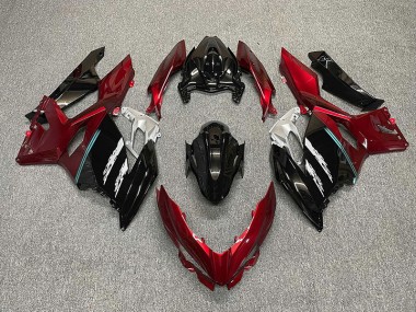 Red and Black 2018-2020 Kawasaki Ninja 400 Motorcycle Fairings