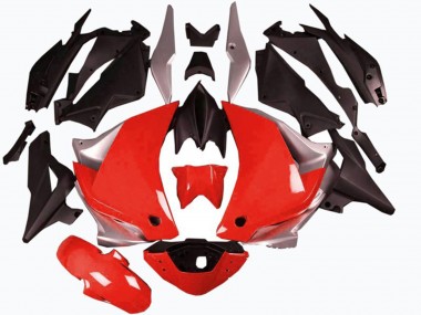 Red and Silver 2011-2013 Honda CBR250RR Motorcycle Fairings