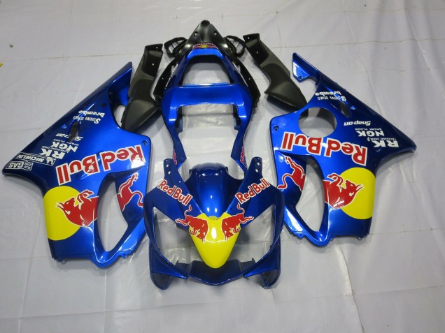 Red Bull Design 2001-2003 Honda CBR600 F4i Motorcycle Fairings