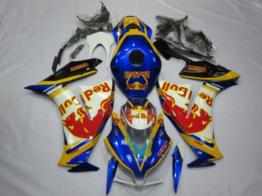 Red Bull Yellow 2012-2016 Honda CBR1000RR Motorcycle Fairings