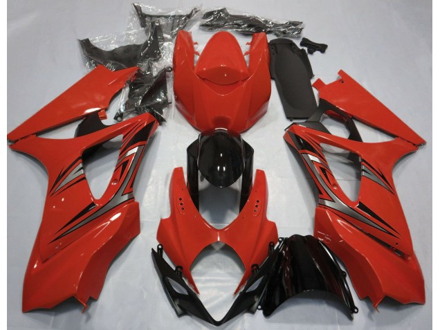 Red OEM Style 2007-2008 Suzuki GSXR 1000 Motorcycle Fairings