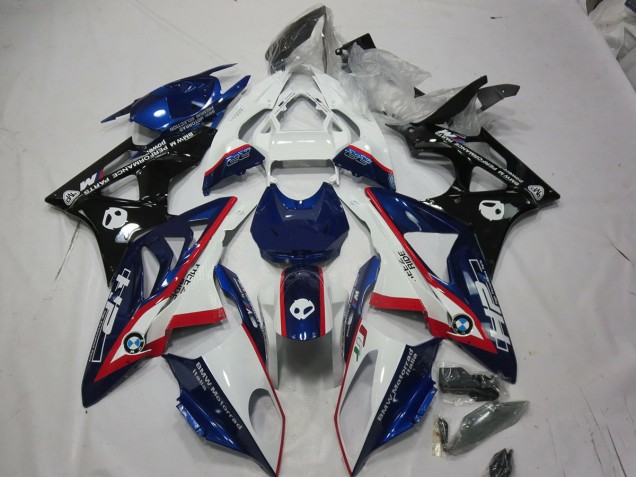 Red White Design 2009-2018 BMW S1000RR Motorcycle Fairings