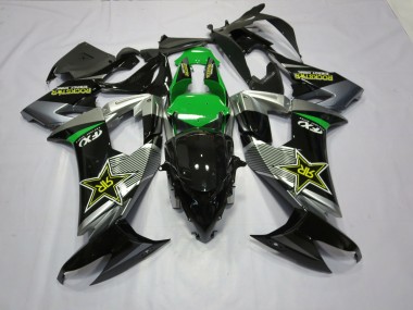 RockStar 2008-2010 Kawasaki ZX10R Motorcycle Fairings