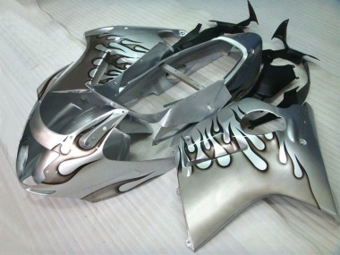 Silver Flame 1996-2007 Honda CBR1100XX Motorcycle Fairings