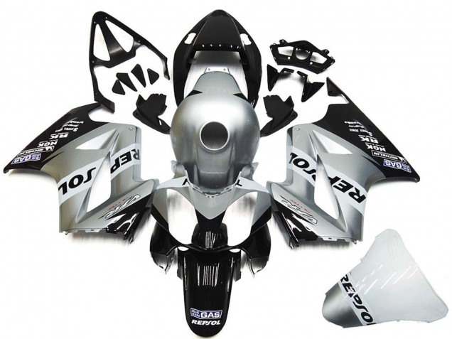 Silver Repsol 2002-2012 Honda VFR800 Motorcycle Fairings