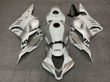 Silver Repsol 2009-2012 Honda CBR600RR Motorcycle Fairings