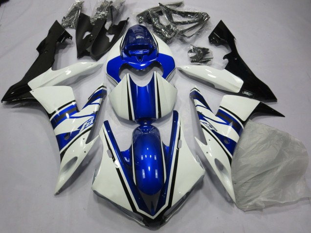 Special Blue and White 2004-2006 Yamaha R1 Motorcycle Fairings