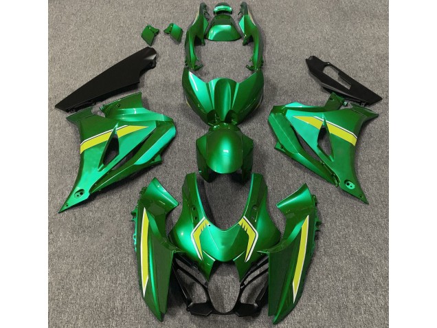 Stock Style Green 2017-2019 Suzuki GSXR 1000 Motorcycle Fairings