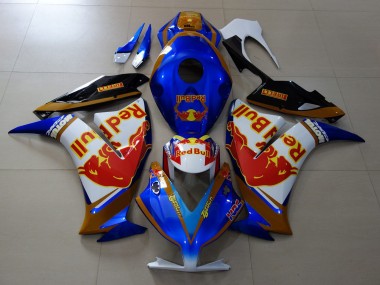 The Bull Blue and Gold 2012-2016 Honda CBR1000RR Motorcycle Fairings