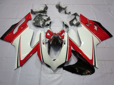 Two Tone Ducati 1199 Motorcycle Fairings