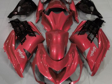 Vibrant Red 2012-2019 Kawasaki ZX14R Motorcycle Fairings