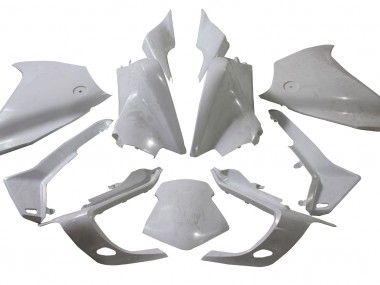 White 2010-2013 Honda VFR1200 Motorcycle Fairings