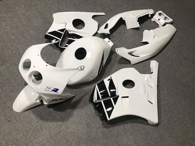 White Black 1990-1998 Honda CBR250RR Motorcycle Fairings