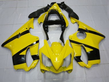 Yellow and Black 2001-2003 Honda CBR600 F4i Motorcycle Fairings