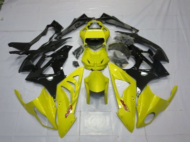 Yellow and Black 2009-2016 BMW S1000RR Motorcycle Fairings