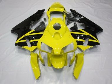 Yellow & Black OEM Style 2003-2004 Honda CBR600RR Motorcycle Fairings